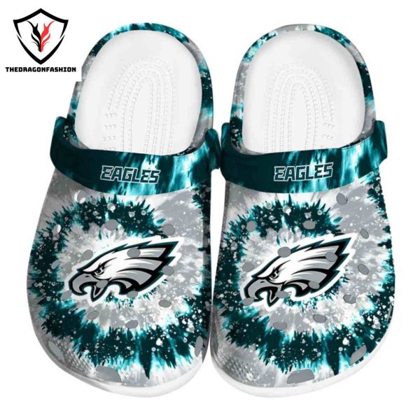 Philadelphia Eagles Radiant Burst Effect Crocs