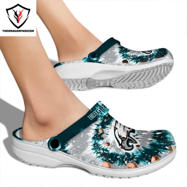 Philadelphia Eagles Radiant Burst Effect Crocs