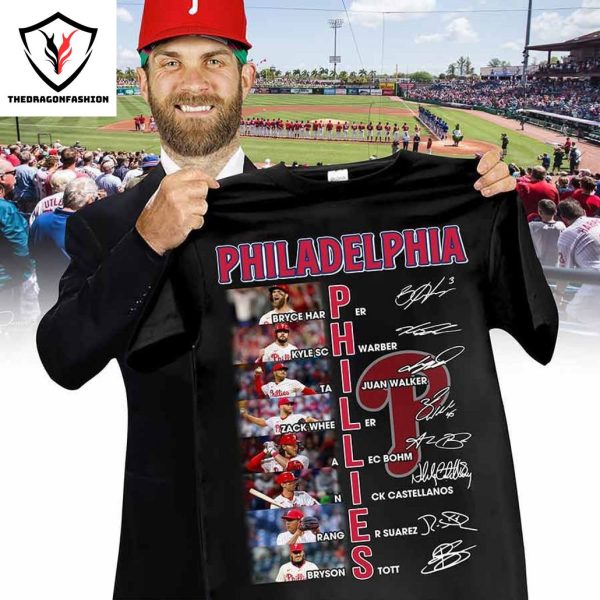 Philadelphia Phillies 2024 National Signature Unisex T-Shirt