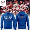 Philadelphia Phillies Postseason Locker Room Red Hoodie