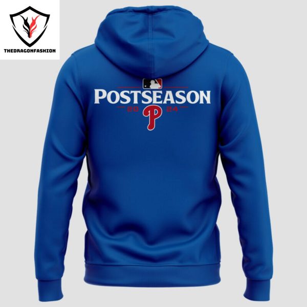 Philadelphia Phillies Postseason Locker Room Blue Hoodie