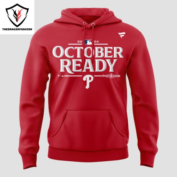 Philadelphia Phillies Postseason Locker Room Red Hoodie