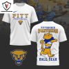 Pitt Panthers Football Hall Yeah 3D T-Shirt – Blue