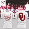 Play Like A Champion Today Oklahoma Sooners 3D T-Shirt