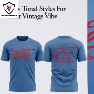 Buffalo Bills Since 1960 Vintage 3D T-Shirt