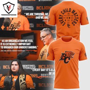 2024 BC Lions Every Child Matters 3D T-Shirt