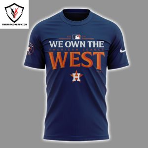 Houston Astros 2024 Division Champions Back To Back To Back To Back 3D T-Shirt