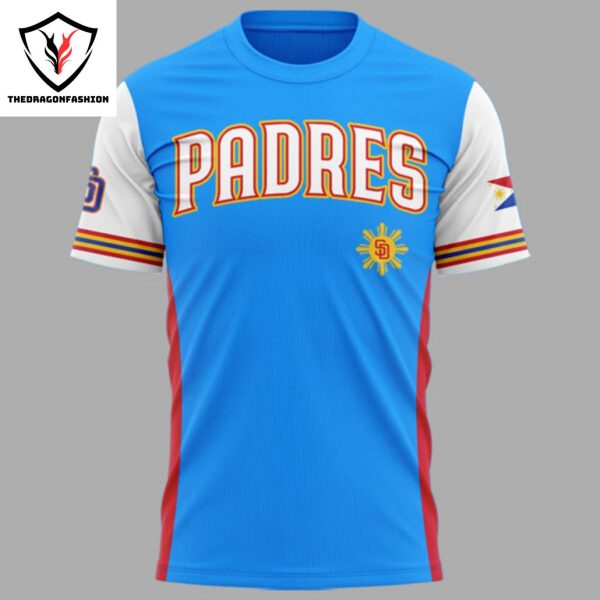 San Diego Padres Filipino Heritage Night 3D T-Shirt