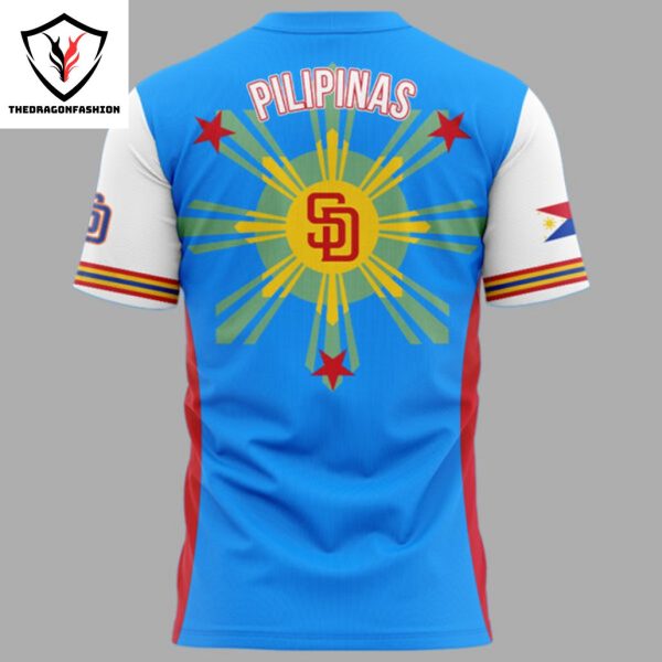 San Diego Padres Filipino Heritage Night 3D T-Shirt