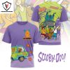 Scooby-Doo Happy Halloween Design 3D T-Shirt