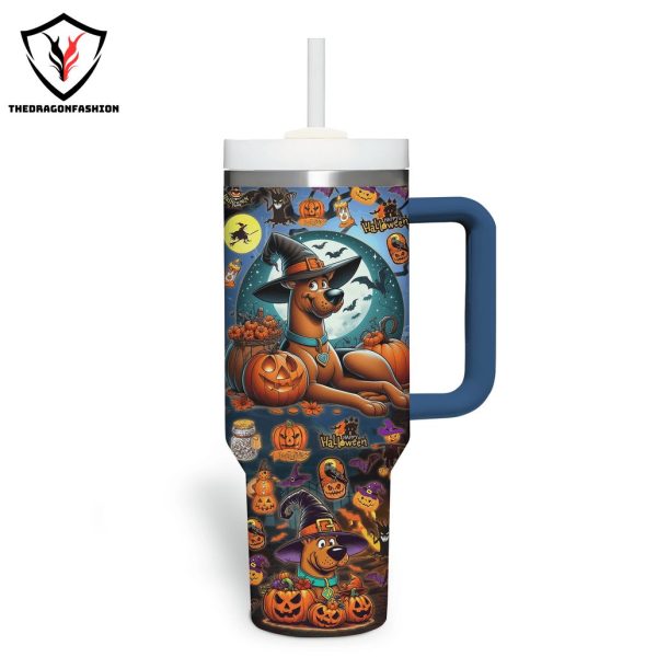 Scooby-Doo Where Are You Tumbler With Handle And Straw