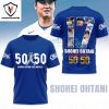 Shohei Ohtani Los Angeles Dodgers 50-50 3D T-Shirt