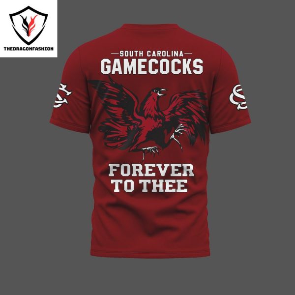 South Carolina Gamecocks Forever To Thee 3D T-Shirt