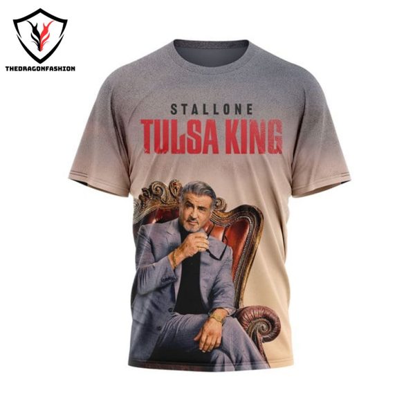 Stallone Tulsa King The Boss Is Back 3D T-Shirt