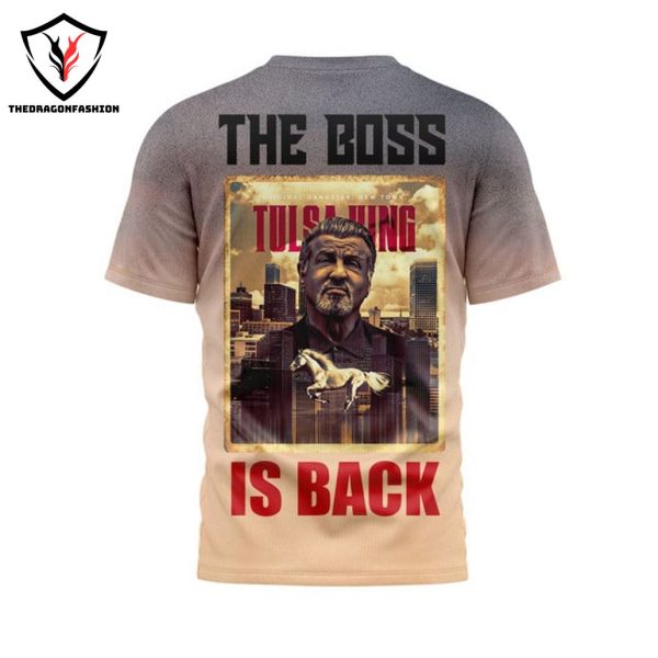 Stallone Tulsa King The Boss Is Back 3D T-Shirt