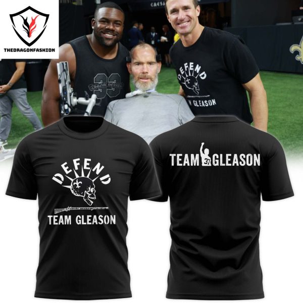 Team Gleason New Orleans Saints 3D T-Shirt