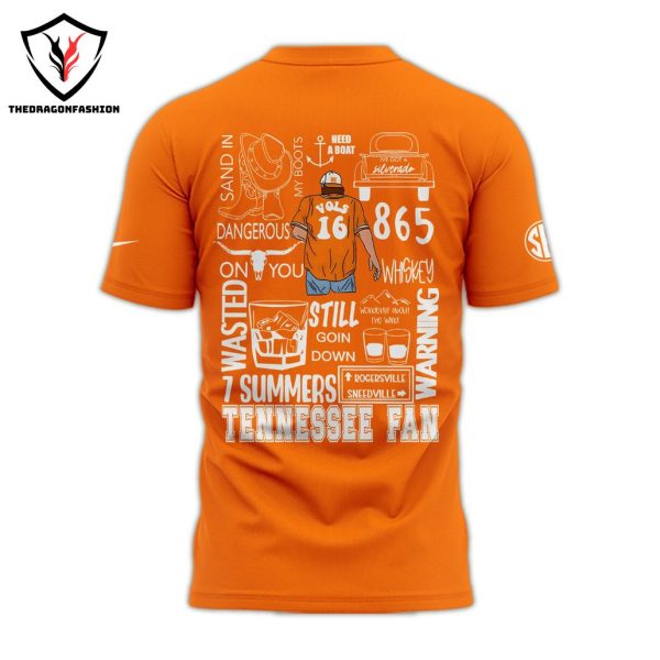 Tennessee Volunteers x Morgan Wallen 3D T-Shirt – Orange