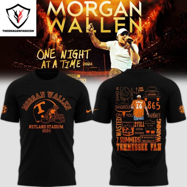 Tennessee Volunteers x Morgan Wallen Neyland Stadium 3D T-Shirt