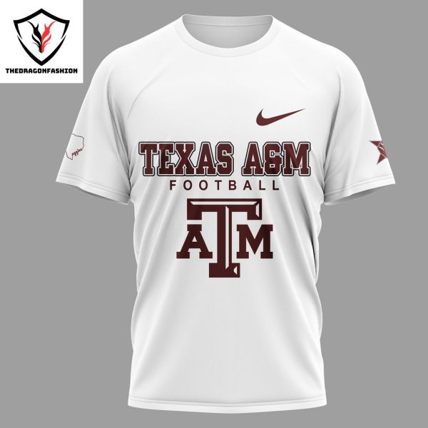 Texas A&M Aggies Football Gig Em 3D T-Shirt