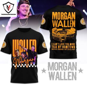 One Night At A Time 2024 – Morgan Wallen Knoxville 3D T-Shirt