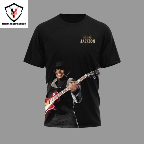 Tito Jackson 1953-2024 Signature Thank You For The Memories 3D T-Shirt