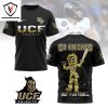 UCF Knights Football Go Knights 3D T-Shirt – White