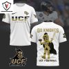 UCF Knights Football Go Knights 3D T-Shirt – Black