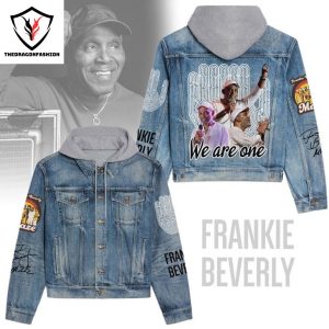 Frankie Beverly – We Are One Hooded Denim Jacket