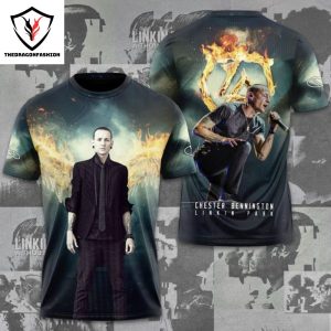 Linkin Park x Chester Bennington Signature 3D T-Shirt