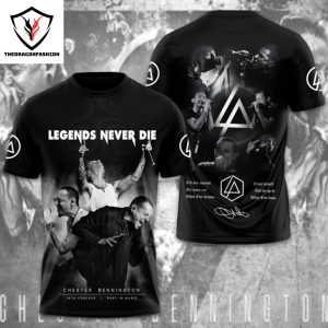 Linkin Park x Chester Bennington 1976-2017 3D T-Shirt