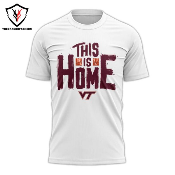 Virginia Tech Hokies Football This Is Home 3D T-Shirt