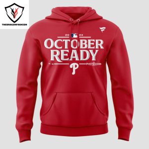 Philadelphia Phillies Postseason Locker Room Red Hoodie