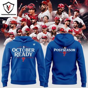 Philadelphia Phillies Postseason Locker Room Blue Hoodie