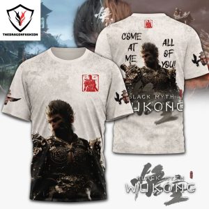 Black Myth Wukong – Confront Destiny 3D T-Shirt