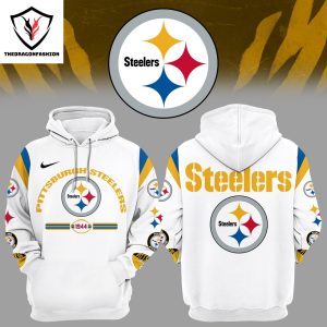 Pittsburgh Steelers 1944 Version 2024 White Hoodie