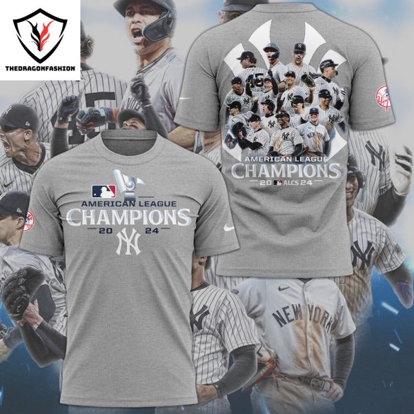 2024 ALCS – American League Champions New York Yankees 3D T-Shirt 2024