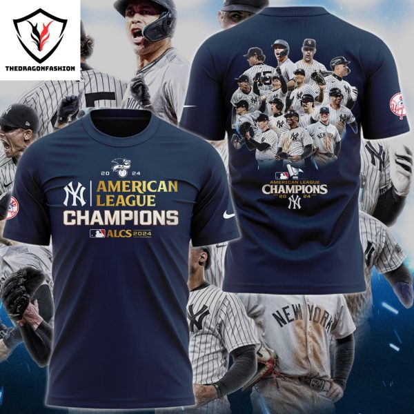 2024 ALCS New York Yankees 3D T-Shirt