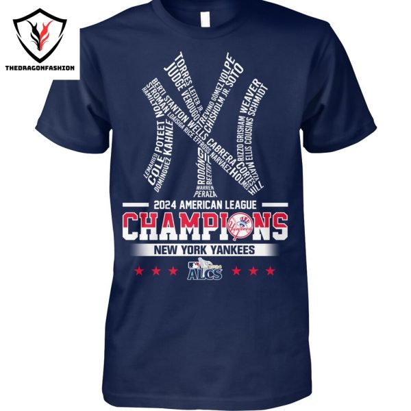 2024 American League Champions New York Yankees ALCS Unisex T-Shirt