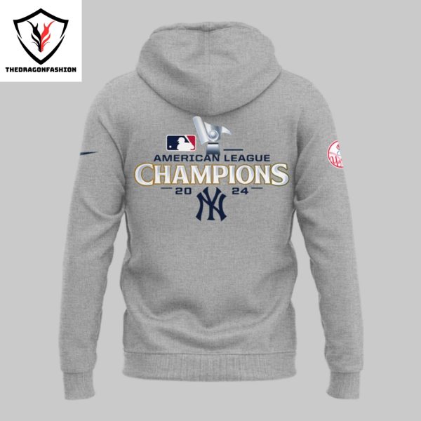 2024 American League Champions New York Yankees Hoodie – Grey