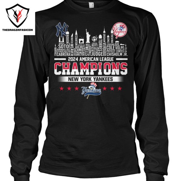 2024 American League Champions New York Yankees Unisex T-Shirt