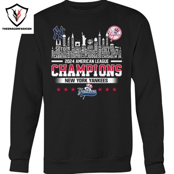 2024 American League Champions New York Yankees Unisex T-Shirt