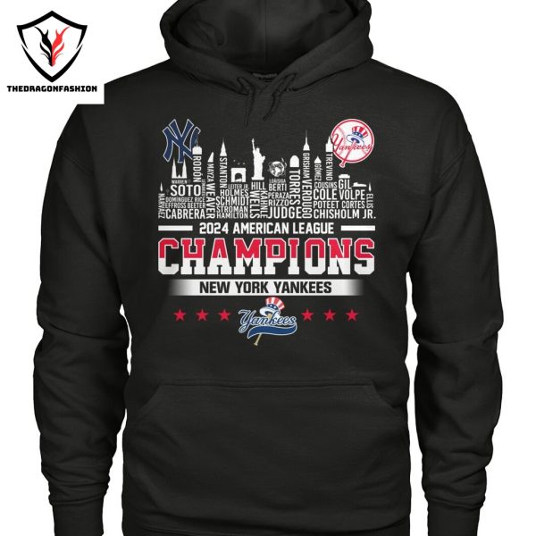 2024 American League Champions New York Yankees Unisex T-Shirt