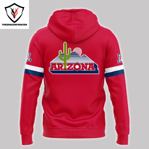 2024 Arizona Wildcats Football Team Hoodie – Red