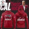 2024 Coach John Calipari Arkansas Basketball Gray Hoodie