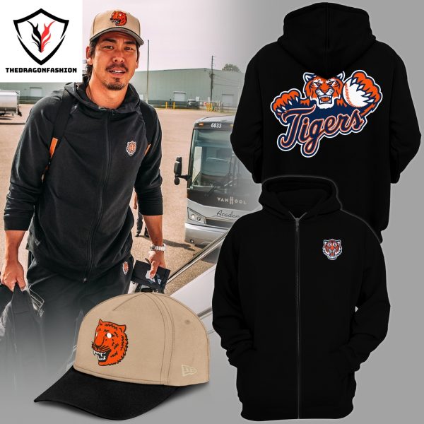 2024 Detroit Tigers Team Baseball Zip Hoodie