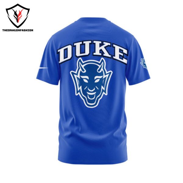 2024 Duke Blue Devils Football 3D T-Shirt – Blue