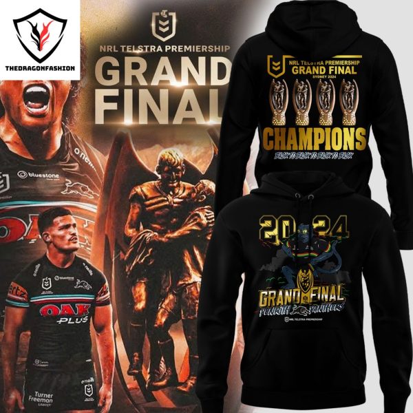 2024 Grand Final Penrith Panthers NRL Champions Hoodie