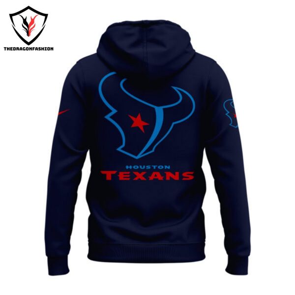 2024 Houston Texans H-Town Design Blue Hoodie