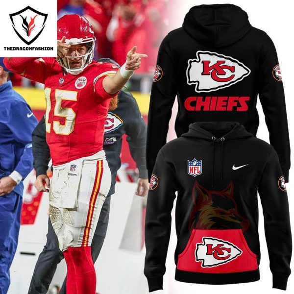 2024 Kansas City Chiefs Blackout Pullover Hoodie