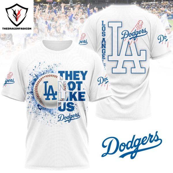 2024 Los Angeles Dodgers – They Not Like Us 3D T-Shirt